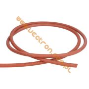 Kabel zapłonowy Ø7mm (silikonowy - czerwony)