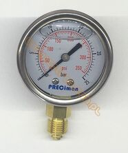Manometr 0-25 bar (glicerynowy) Ø50 1/4