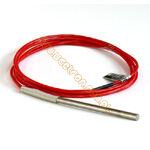 Czujnik PT-100 100mm Ø6 kabel 2m (silikon)