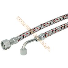 Przewód olejowy Ø6LLR/90° x 3/8