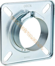 Kołnierz mocujący Ø 80mm - uniwersalny