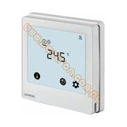 Siemens - RDD810 Regulator pomieszczeniowy z ekranem dotykowym do zastosowań grzewczych. Wyjście 2-stawne, 2 wejścia multifunkcyjne