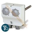 Termostat nagrzewnicy z regulacją 30-120°C + 0-60°C seria TG 8N1 - 2