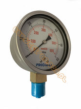 Manometr gazowy VTR 0-60 mbar Ø100 1/2