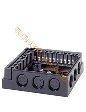 Siemens AGM17 - Podstawa montażowa do sterowników palników gazowych LGK.., gwinty dławików PG11