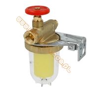 Oventrop filtr jednodrogowy GZ3/8"xGW3/8" z zaworem