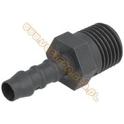 Króciec powietrza 1/4"x6mm (prosty)